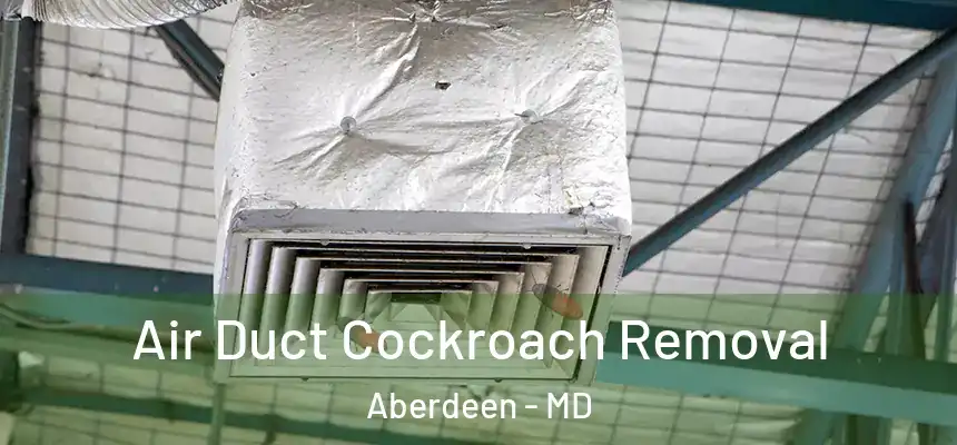  Air Duct Cockroach Removal Aberdeen - MD