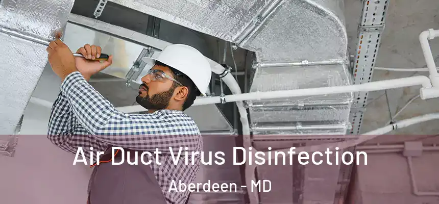  Air Duct Virus Disinfection Aberdeen - MD