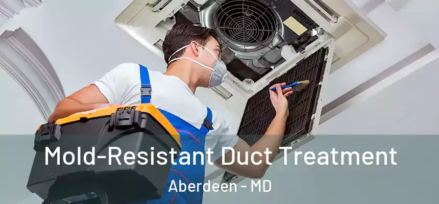 Mold-Resistant Duct Treatment Aberdeen - MD